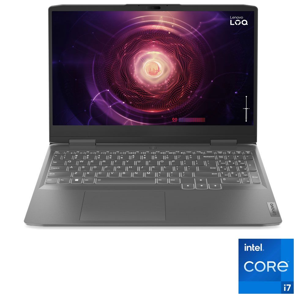 Lenovo LOQ 15IRH8 Laptop - Intel?® Core i7-13620H - 16GB - 512GB SSD - NVIDIA?® GeForce?® RTX 4050 6GB - 15.6 FHD - Storm Grey