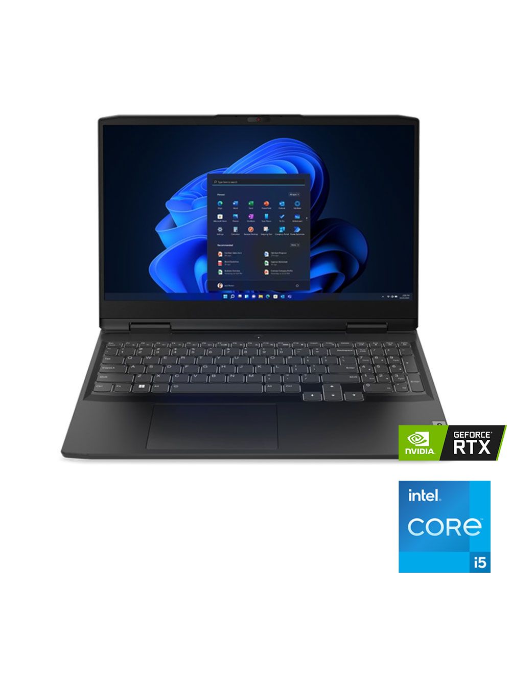 Lenovo Gaming 3 - Intel?® Core™ i5-12500H - 8GB RAM - 512GB SSD - NVIDIA?® GeForce RTX™ 3050 4GB - 15.6" FHD - Windows 11 - Gray