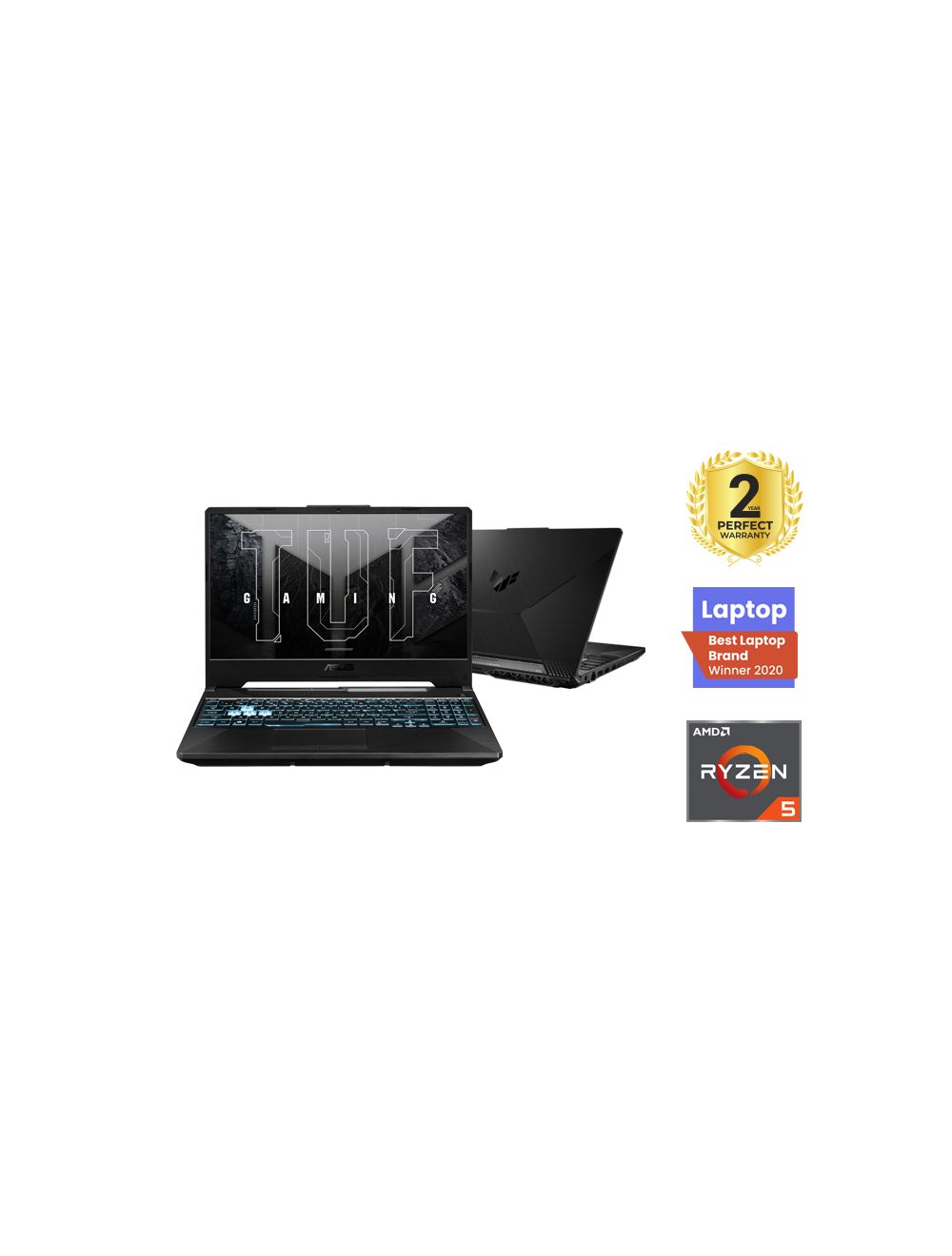 Asus TUF Gaming A15 FA506IHR-HN019W - AMD Ryzen™ 5-4600H - 8GB - 512GB SSD - NVIDIA?® GeForce?® GTX?® 1650 4GB - 15.6"FHD - Win11 - Black ZU267