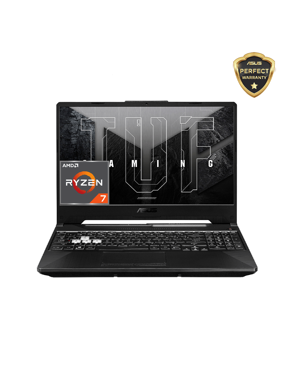 ASUS TUF Gaming A15 FA506NCR-HN007W Laptop - AMD Ryzen 7-7435HS - 8GB - 512GB SSD - NVIDIA® GeForce® RTX 3050 4GB - 15.6'' FHD - Win11 - Off Black