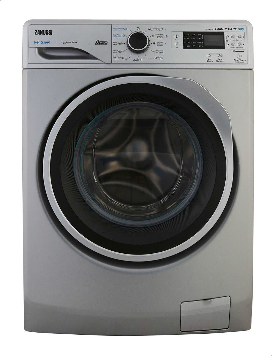 Zanussi automatic washing machine, 7 kg, digital, ZWF7240SS5