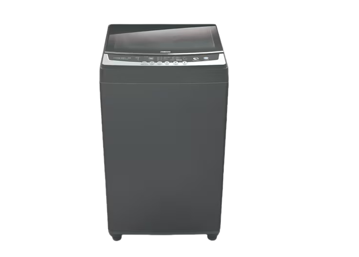 Zanussi - Top Load Automatic Washing Machine - 8 KG - 680 RPM - Dark silver - ZWT80700D