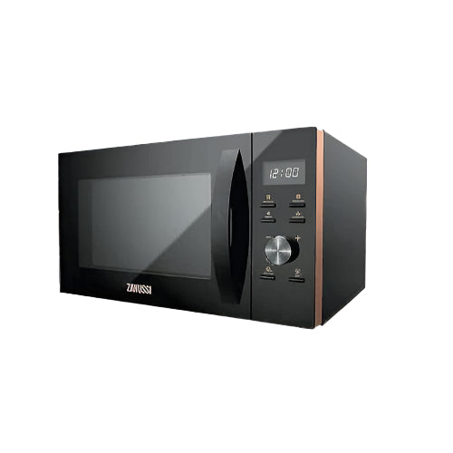 ميكروويف بشواية زانوسي ديجيتال 25 لتر، 900 وات، أسود ZMG25D59EB – أداء سريع وتصميم أنيق مع ضمان وتوصيل. Zanussi Microwave with Grill 25L.