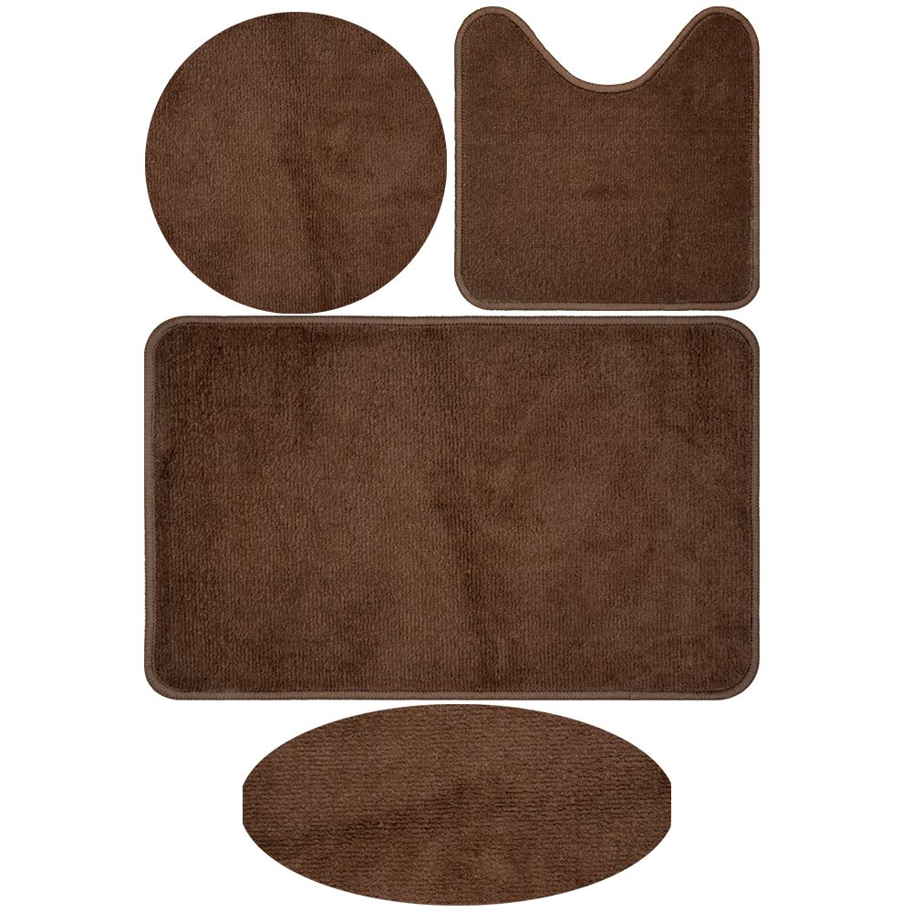 50% discount on Bath mats Bahamas Soft Shaggy set 2 Pieces size: 50x80+45x50