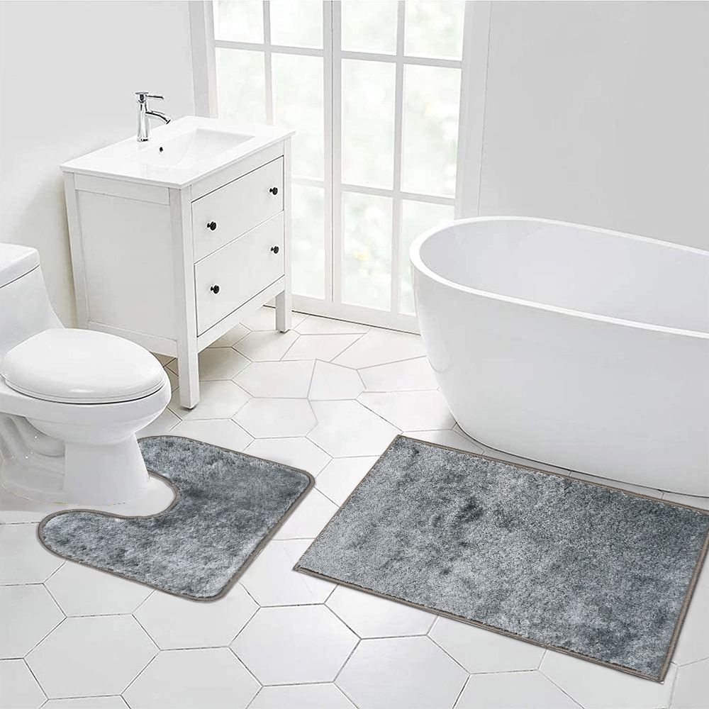  Bath mats Bahamas Soft Shaggy set 2 +45x50 سجاد اطقم حمام ماك كاربت النساجون الشرقيون باهاماز 
 2قطعة 