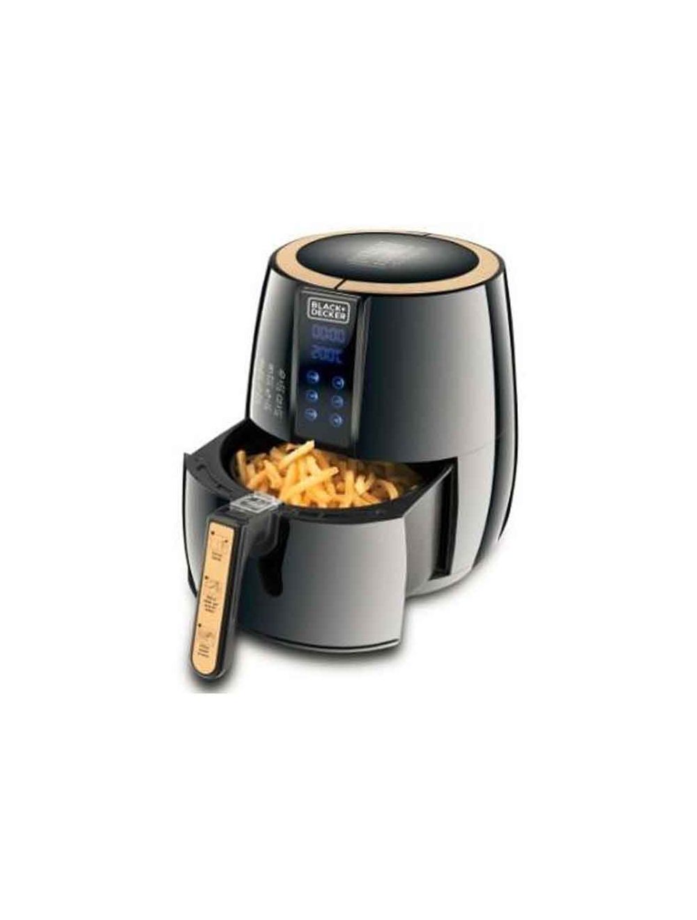 BLACK+DECKER Digital Air Fryer AerOfry - 4 Liter - AF400 - Black