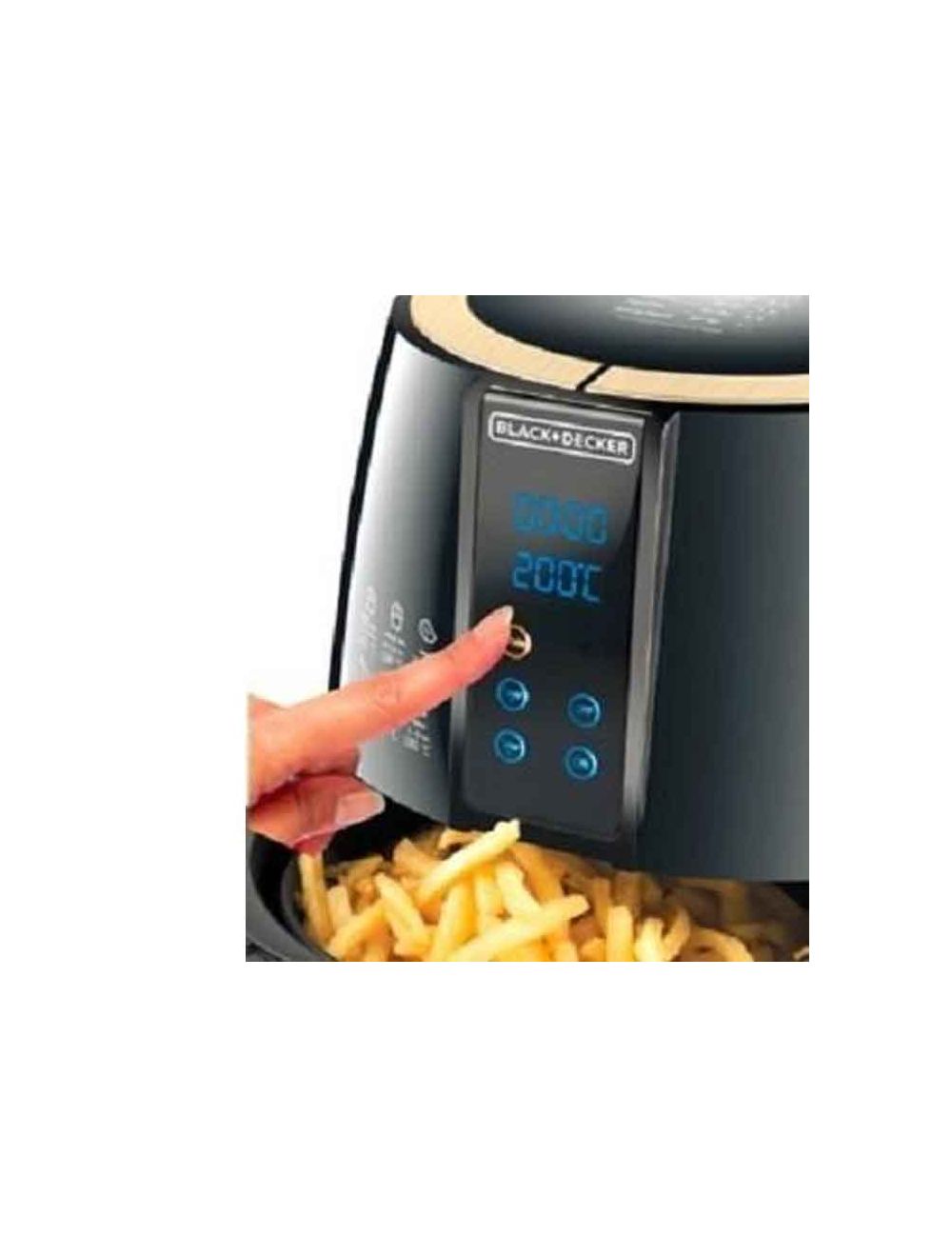 BLACK+DECKER Digital Air Fryer AerOfry - 4 Liter - AF400 - Black