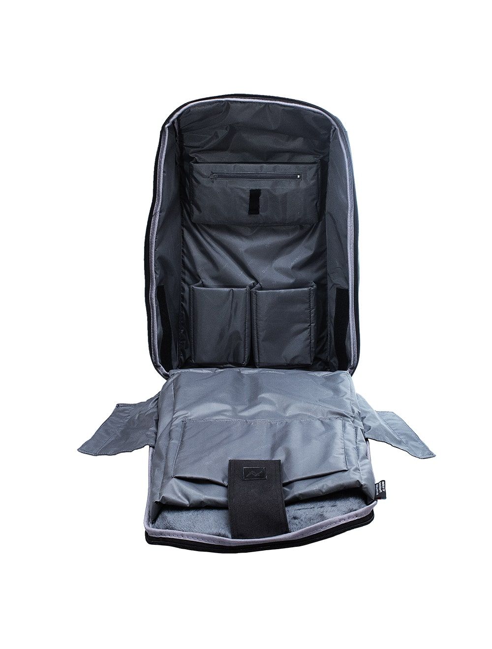 L'AVVENTO Discovery Laptop Backpack fit up to 15.6â€? Laptops ,Padded Tablet and iPad Compartment - Gray