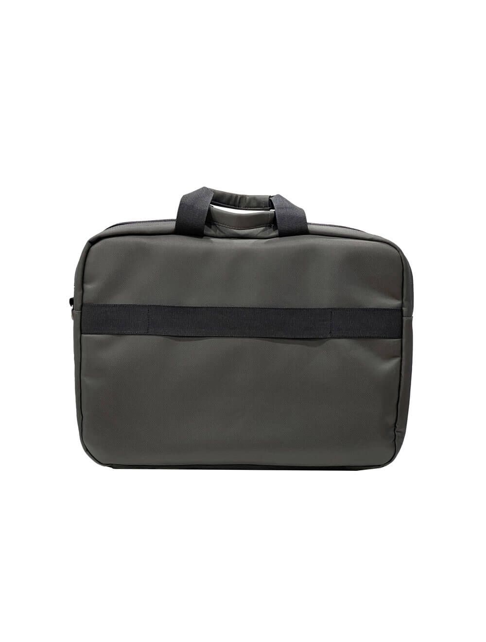 L'avvento (BG633) Double Business Laptop Shoulder Bag fits up to 15.6" - Gray