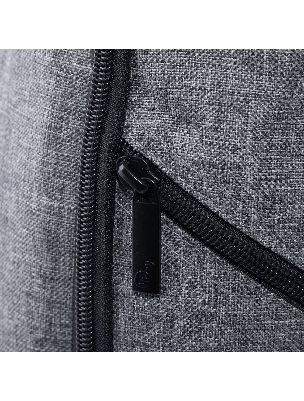 Etrain Laptop Backpack Made by High Quality Nylon Material, Fits Up to 15.6 Gray