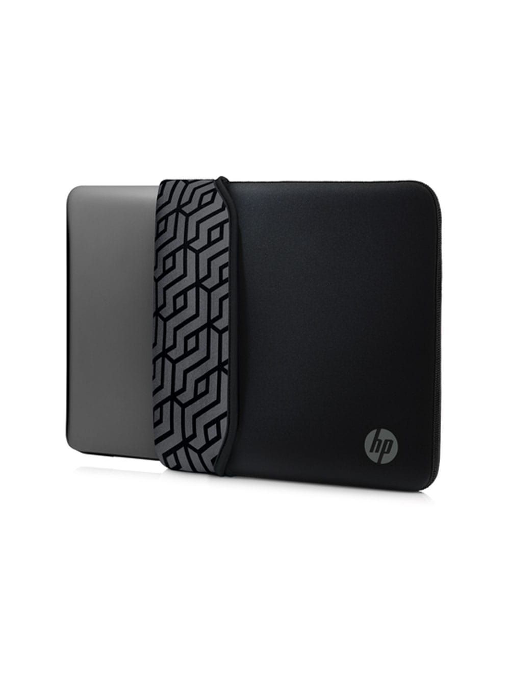 HP Laptop Reversible Sleeve 14 Inch - Black & Gray