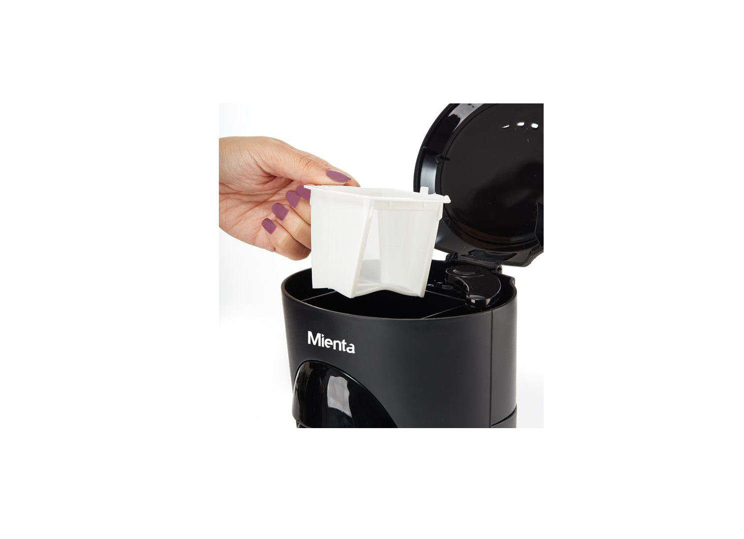 Mienta CM31716A 1-2 Cups American Coffee Maker To-Go, 460 Watts