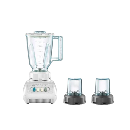 خلاط كهربائي تورنيدو 250 وات 1.5 لتر 2 مطحنة أبيض MX900/2
