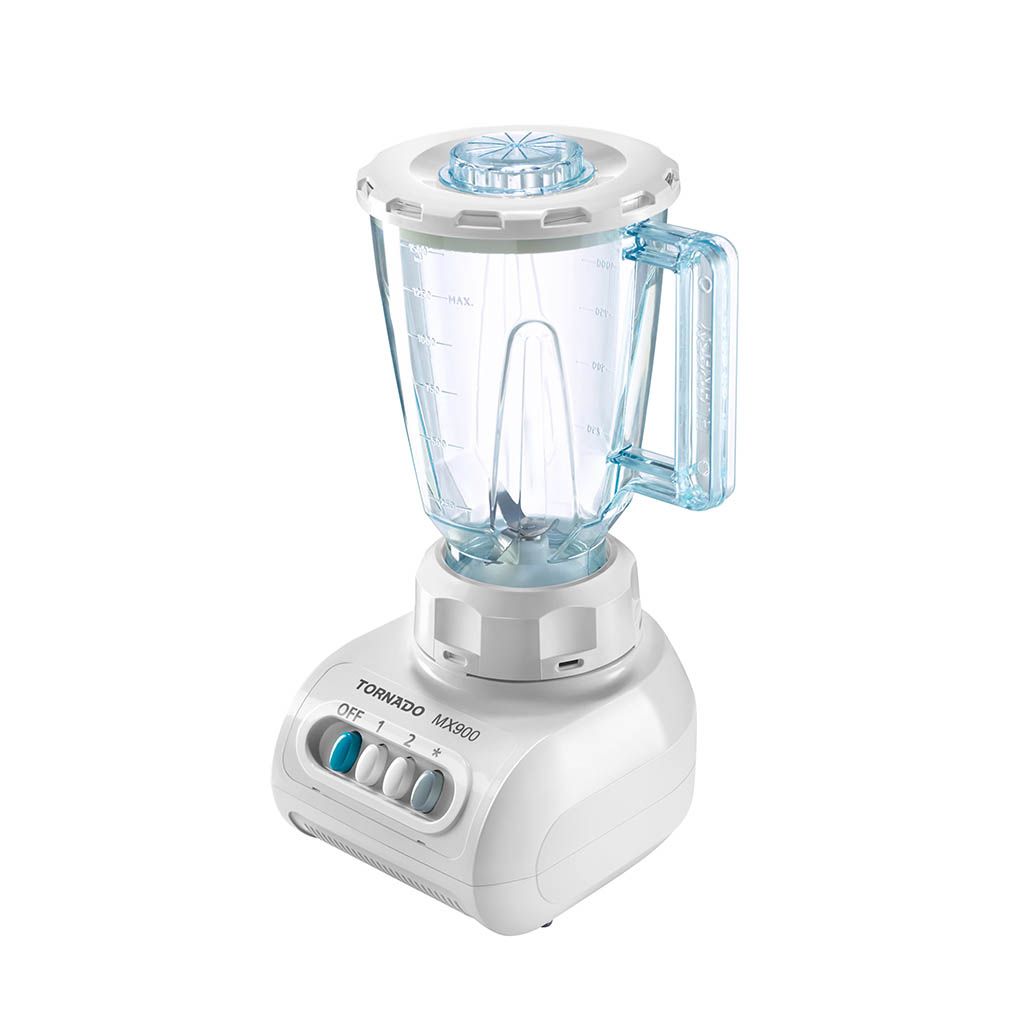 خلاط تورنيدو 250 وات سعة 1.5 لتر مع مطحنتين وضمان سنة وتوصيل متاح، Tornado blender 250W with 1.5L jar and 2 mills.