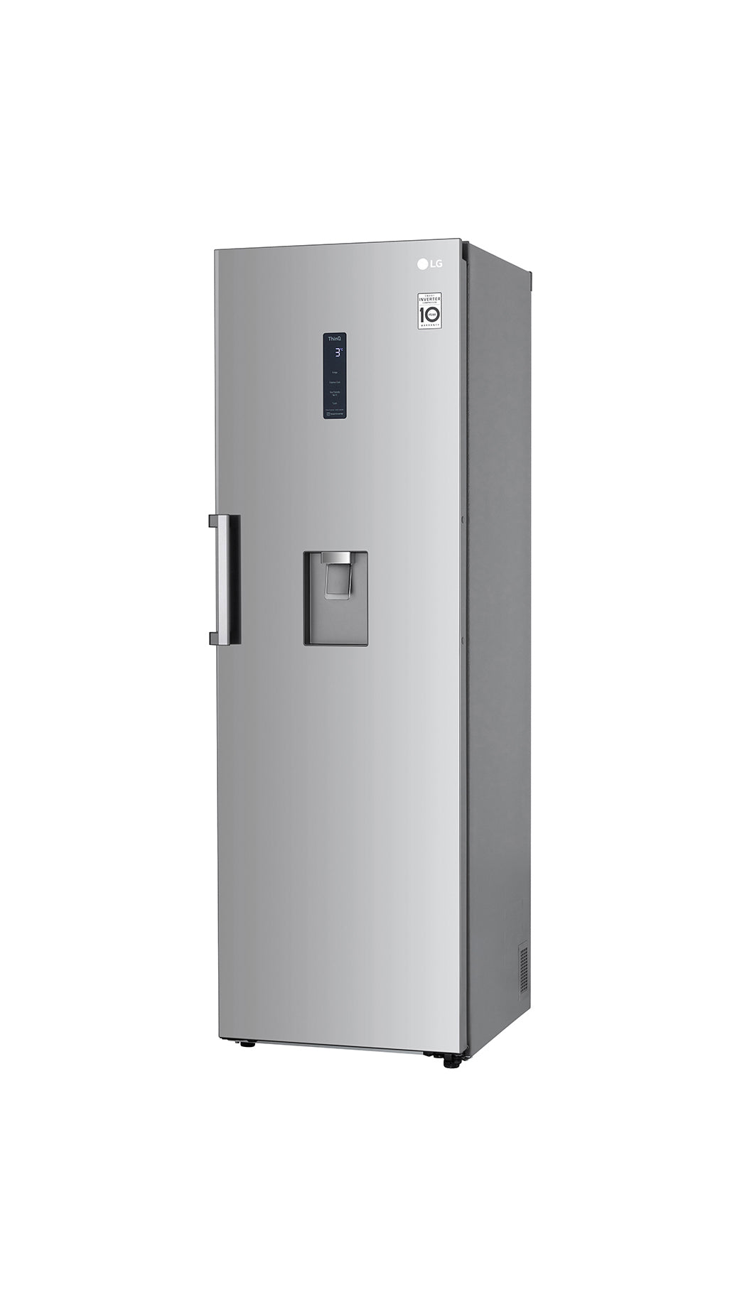 LG Refrigerator Stainless Steel Digital With Dispenser 384 Liter LINEAR INVERTER COMPRESSOR Twins MODEL-GC-F411ELDM