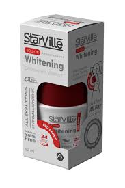 Starville Roll On for Whitening and Eliminating Sweat with Red Berry Scent