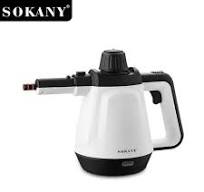 جهاز تنظيف بخار سوكاني 1200 وات سعة 450 مل مع ملحقات متعددة لتنظيف الأسطح بسهولة | Sokany Steam Cleaner 1200W 450ml for powerful home cleaning.