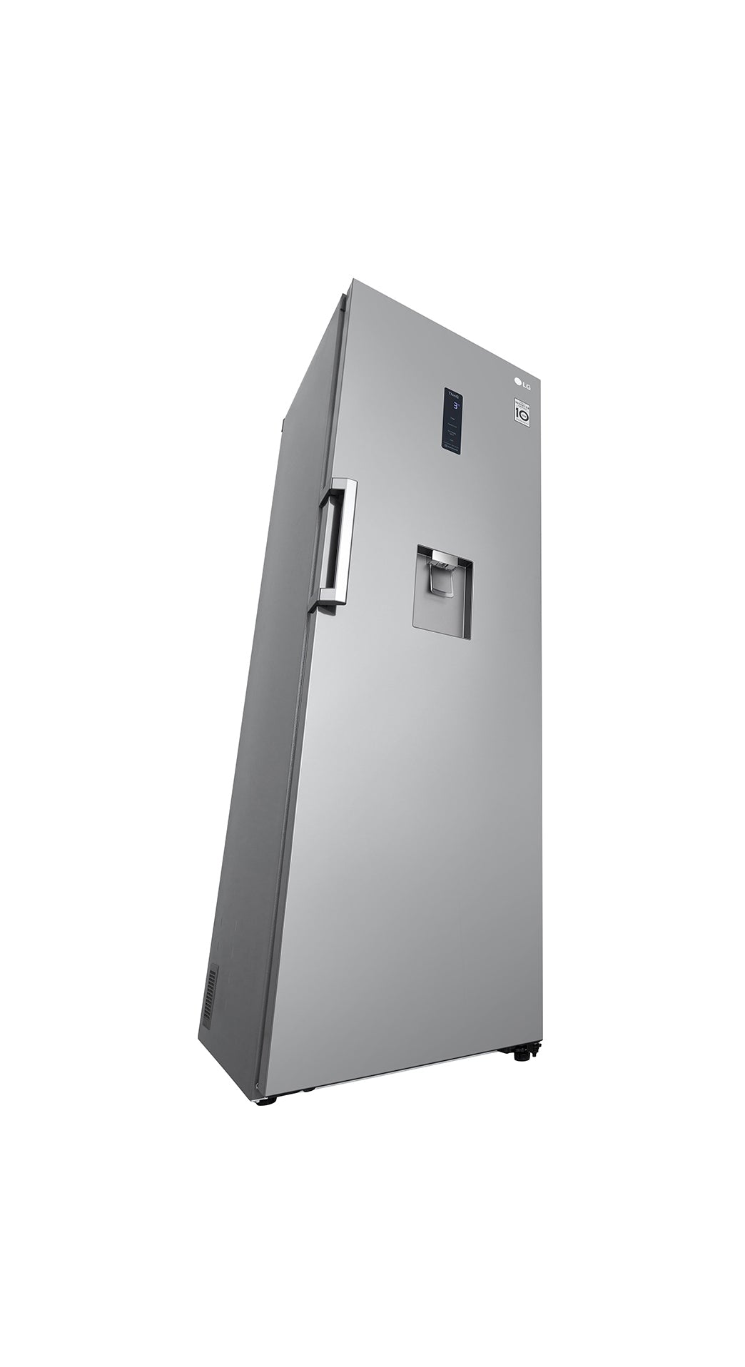 LG Refrigerator Stainless Steel Digital With Dispenser 384 Liter LINEAR INVERTER COMPRESSOR Twins MODEL-GC-F411ELDM