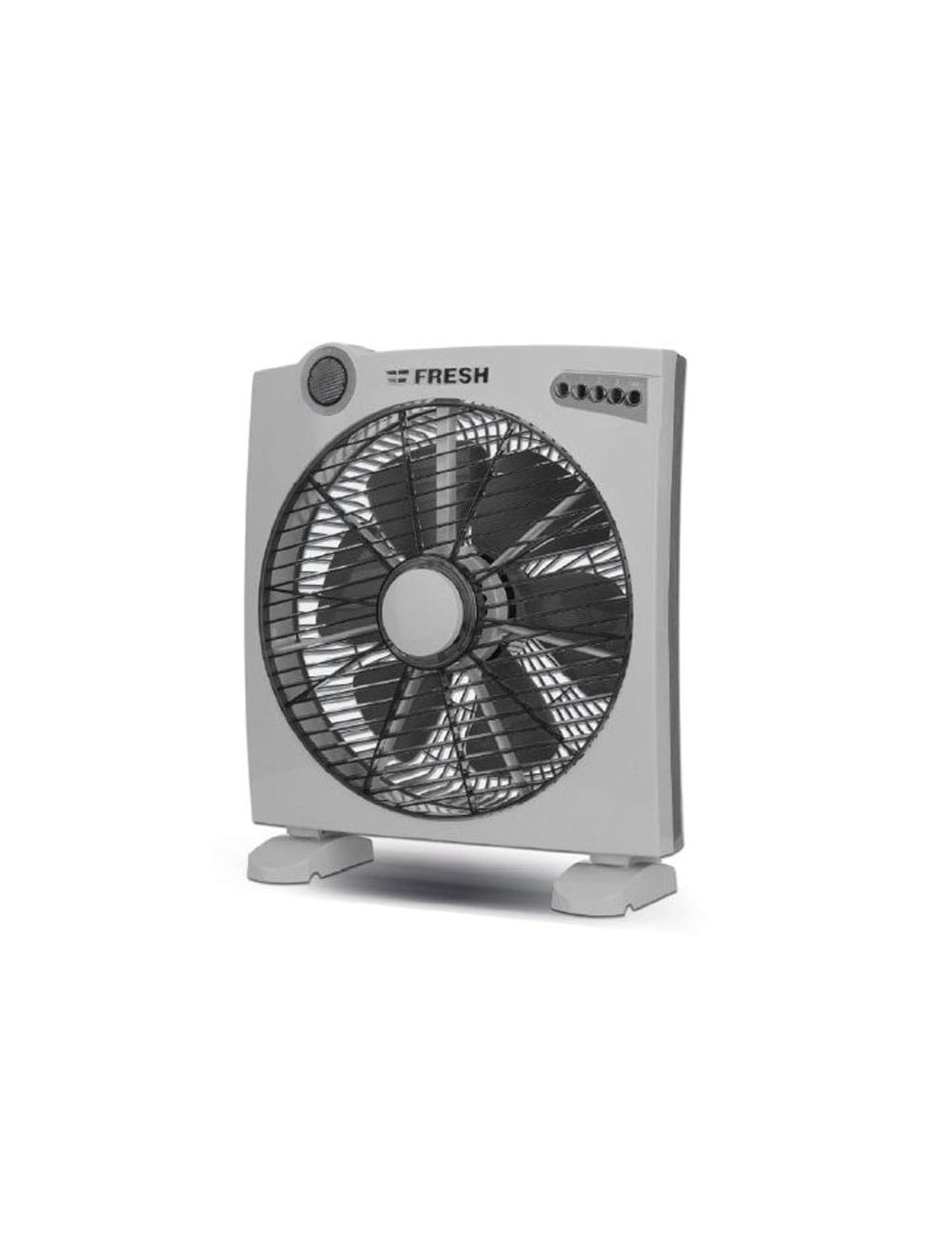 Fresh Magic Box Fan 14 Inch - Grey - 4488