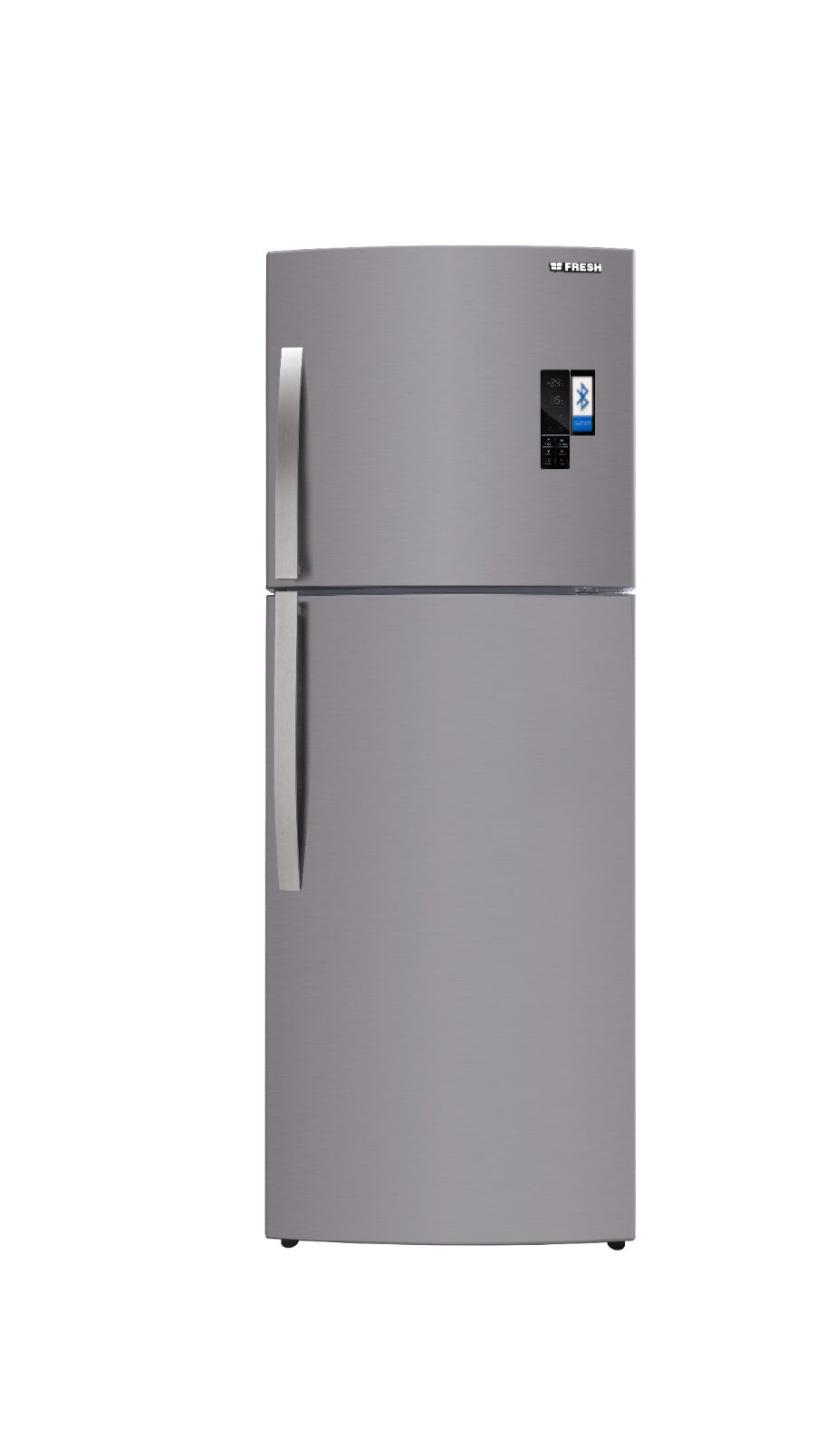 Fresh No Frost Stainless Steel Digital Refrigerator (Silver, Fnt-M400Y, 14ft)