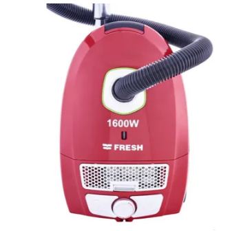 مكنسة فريش 1600 وات فلتر HEPA وسعة 3.5 لتر مع ضمان سنة Fresh vacuum cleaner 1600W HEPA filter for daily home cleaning.