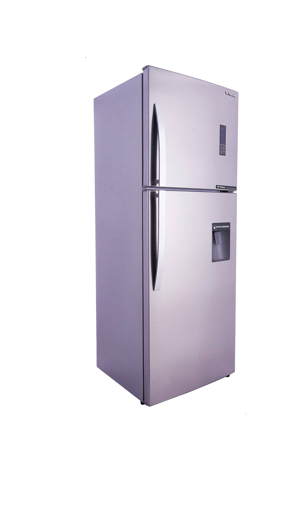 Fresh FNT-D470YT 4K Refrigerator with LG Motor, 369 Liters - Silver