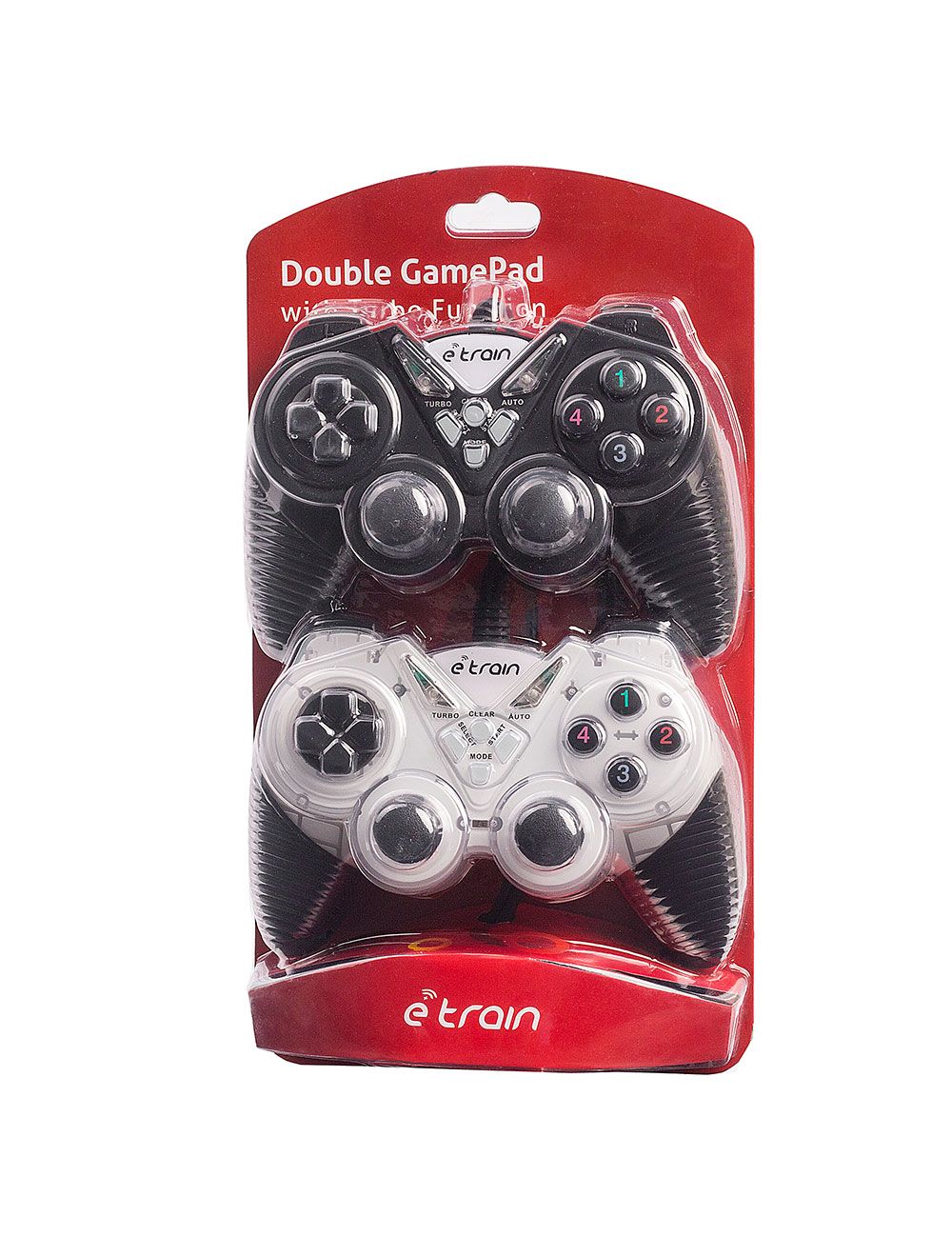 E-train (GP054) - USB 2.0 Double Game pad - Colors Be the first to review this product