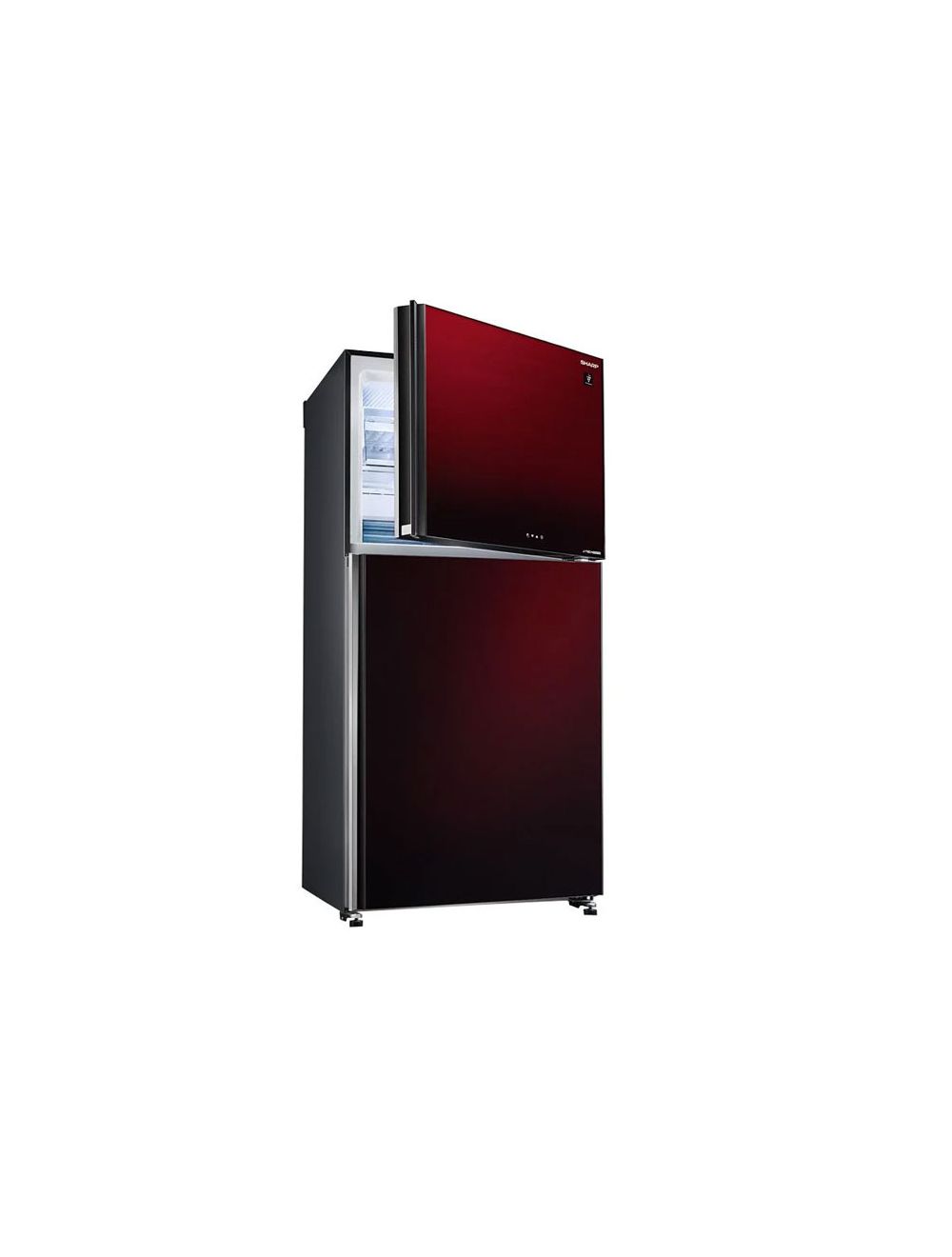 SHARP Refrigerator Inverter Digital, No Frost 538 Liter, Red SJ-GV69G-RD