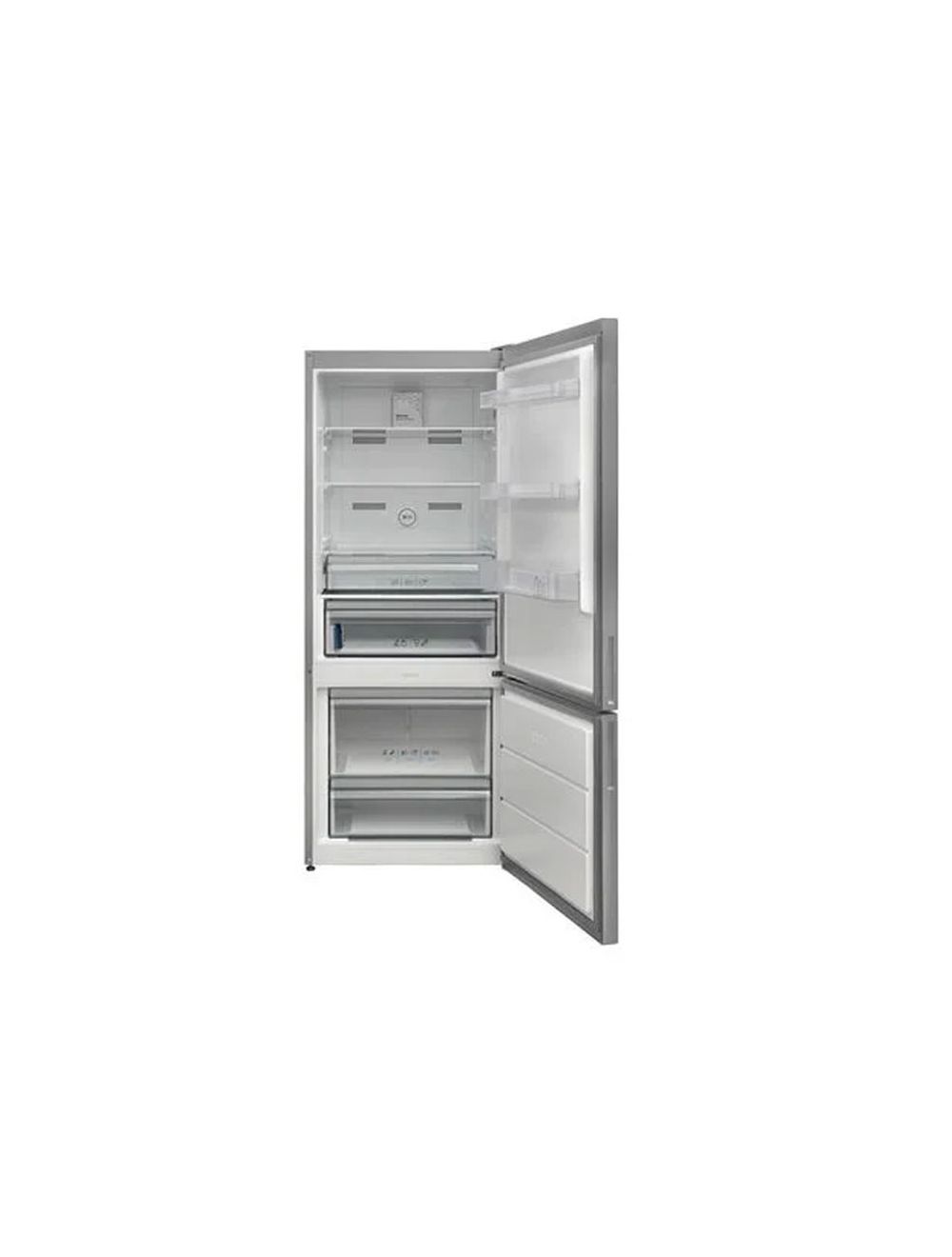 TORNADO Refrigerator Digital, Bottom Freezer, Advanced No Frost 430 Liter, Silver RF-452BVT-SL