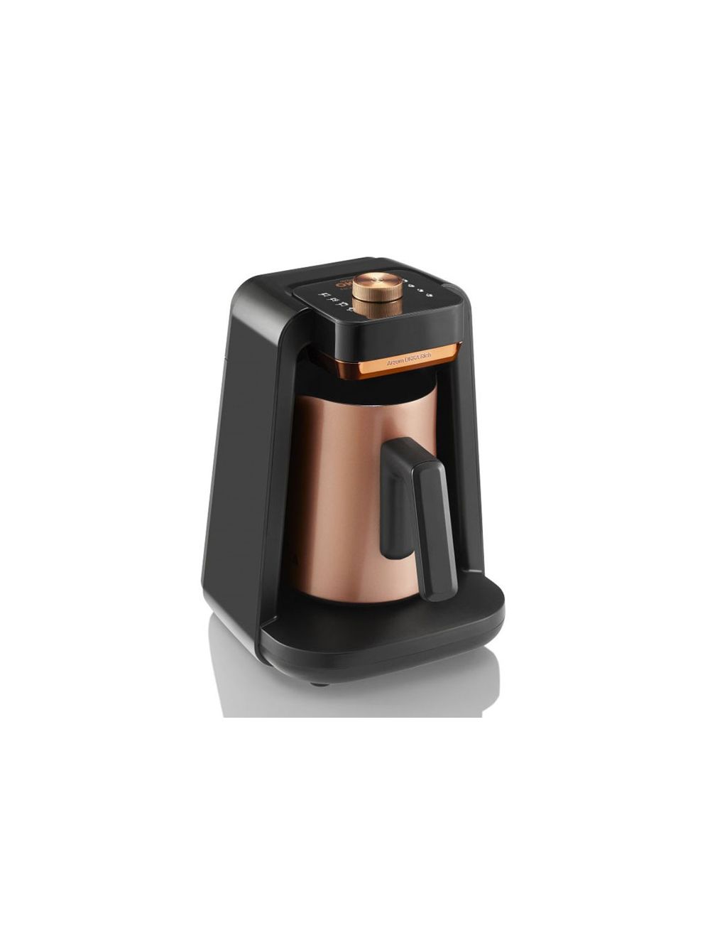 Okka Rich Spin Pro Coffee Machine - Black x Copper - Ok0026-16643