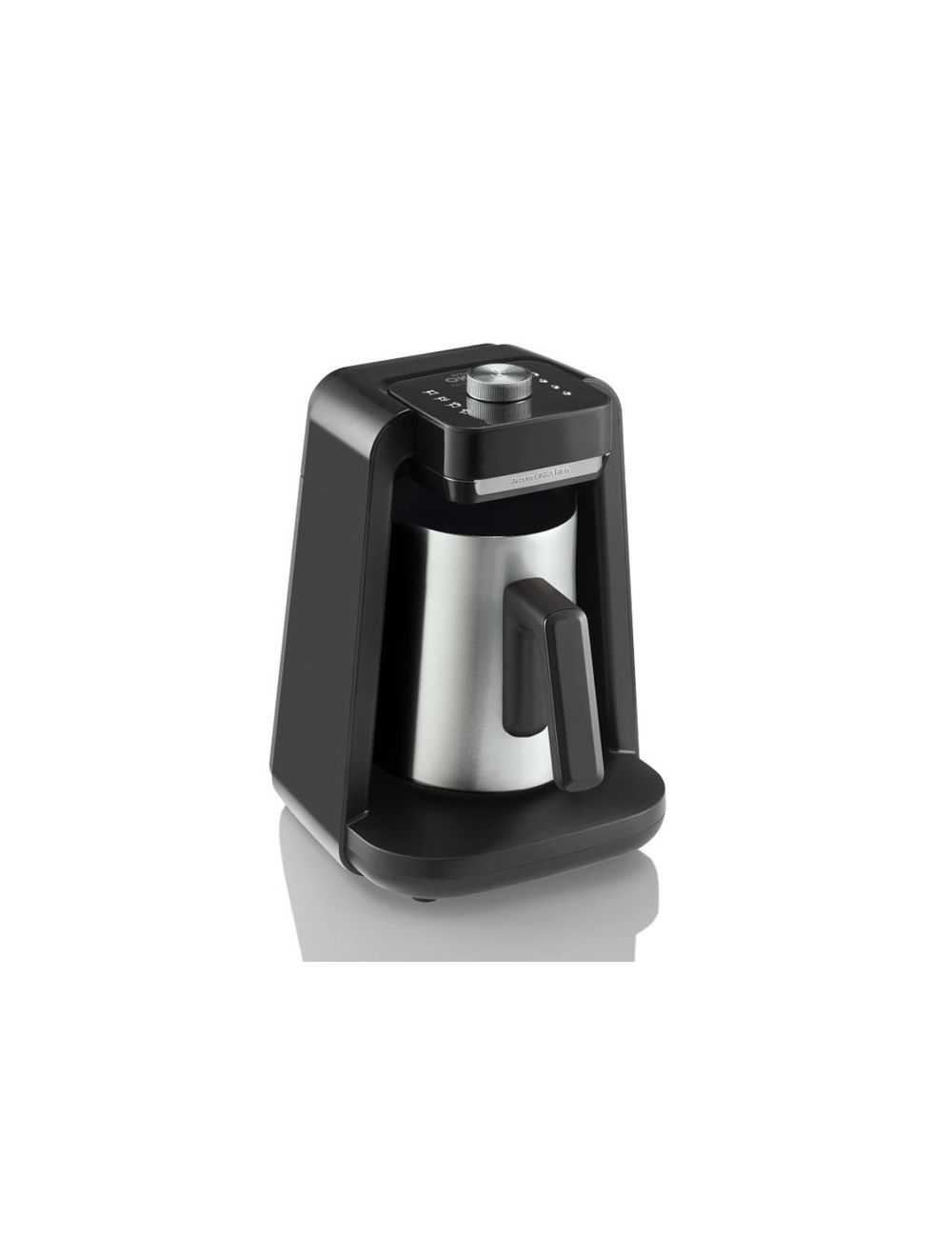 Okka Rich Spin Pro Coffee Machine - Black x Silver - Ok0026 / 16650