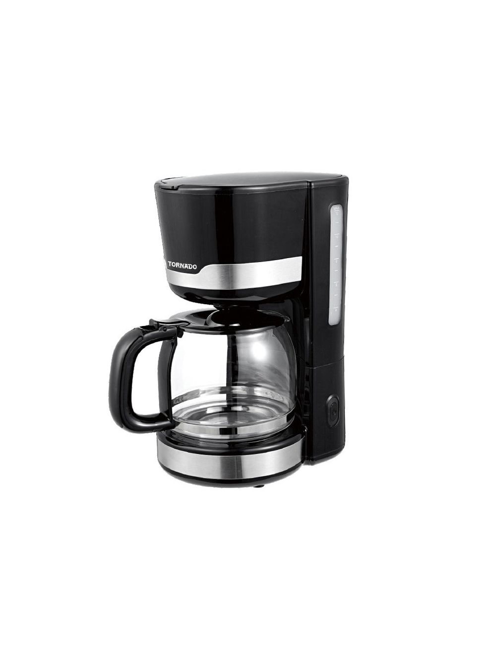 Tornado Automatic American Coffee Maker 1000W -1.5L - Black - TCMA-1015-B