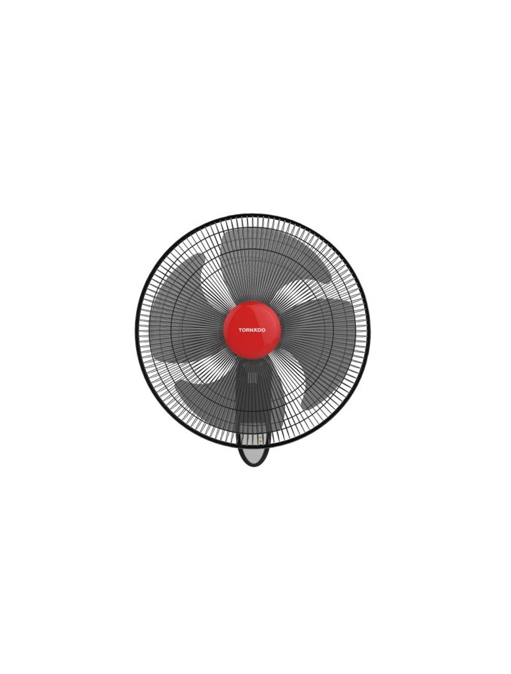 TORNADO Wall Fan 18 Inch 4 Blades Remote Black EPS-18R