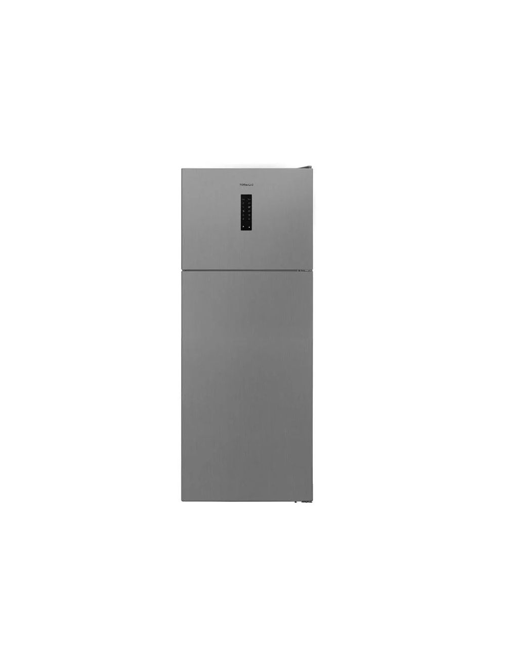 Tornado Refrigerator 496 Liter Digital Advanced No Frost - 2 Door - Shiny Silver - RF-496VT-SLS