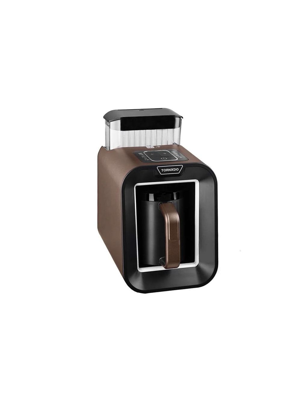 Tornado Automatic Turkish Coffee Maker - Brown * Black - TCME-100S-PRO