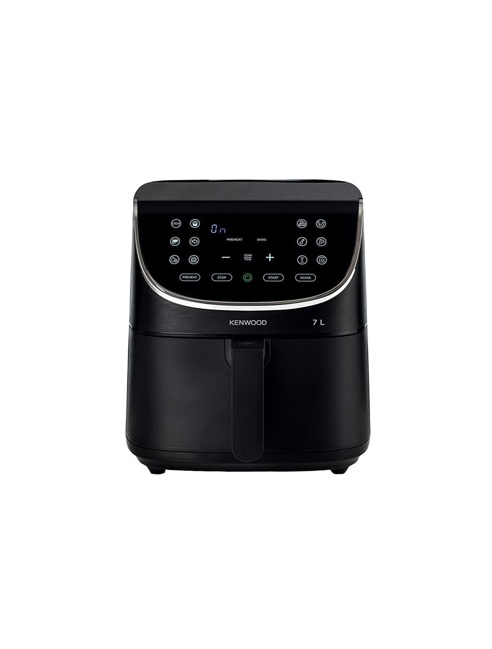 Kenwood Air Fryer 1800 Watt 7 Liters - Black - HFP80.000BK   (International Warranty)