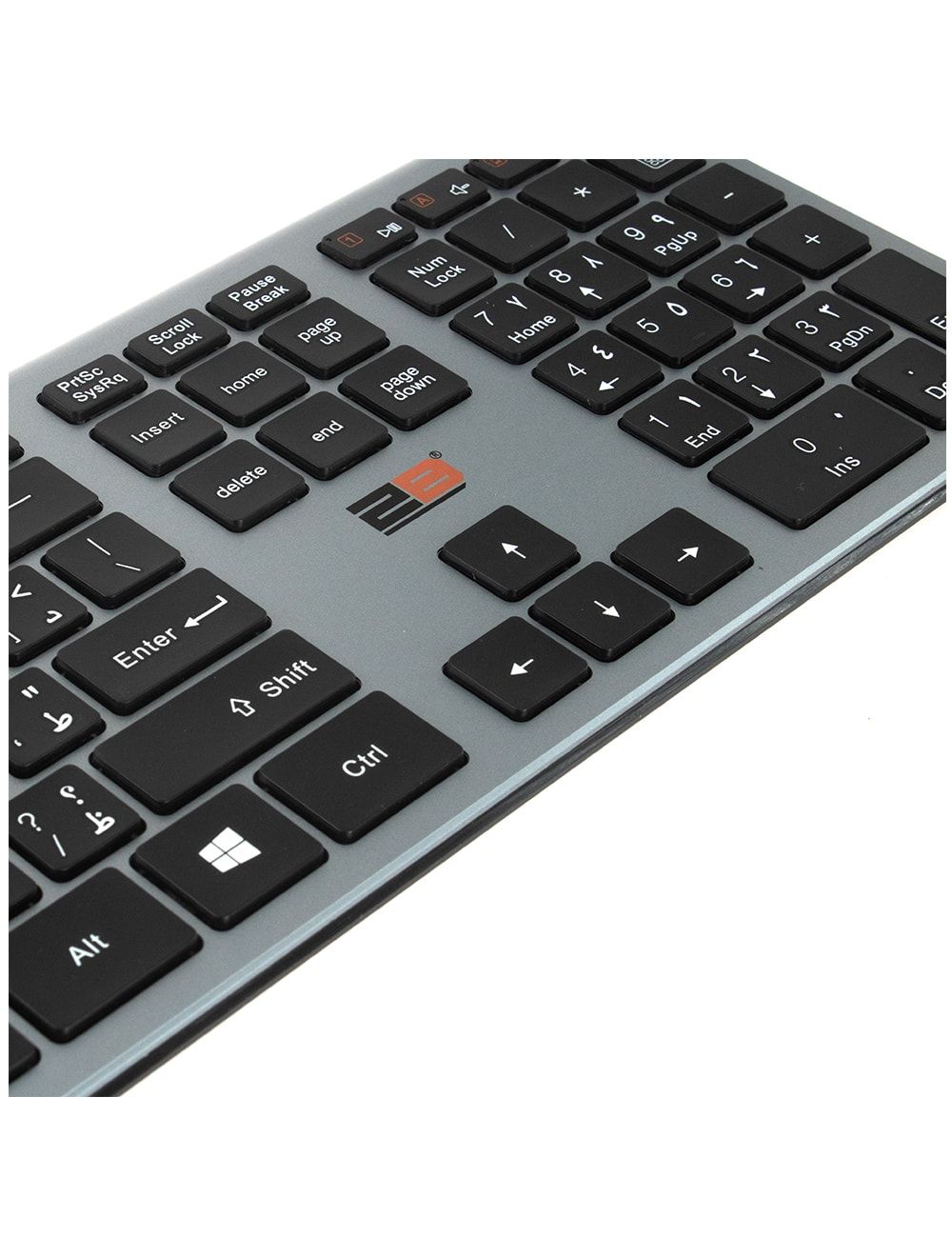 2B (KB306) Business Series Wireless Keyboard and Mouse - Dark Gray*Black