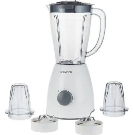 Kenwood Electric Blender & Smoothie Maker 2 Liter 400 Watt with 2 Mills BLP10.C0WH