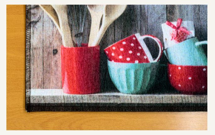 McRoyal kitchen  carpet csize: 50x80 + 50x140 Mac carpet. Mats. Rugs سجادة مطبخ ماك كاربت