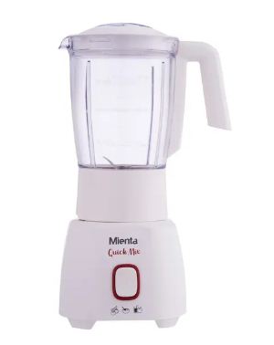 خلاط ميانتا 400 وات سعة 1.5 لتر أبيض مع ضمان، Mianta Quick Mix Blender 400W 1.5L White BL1261A.