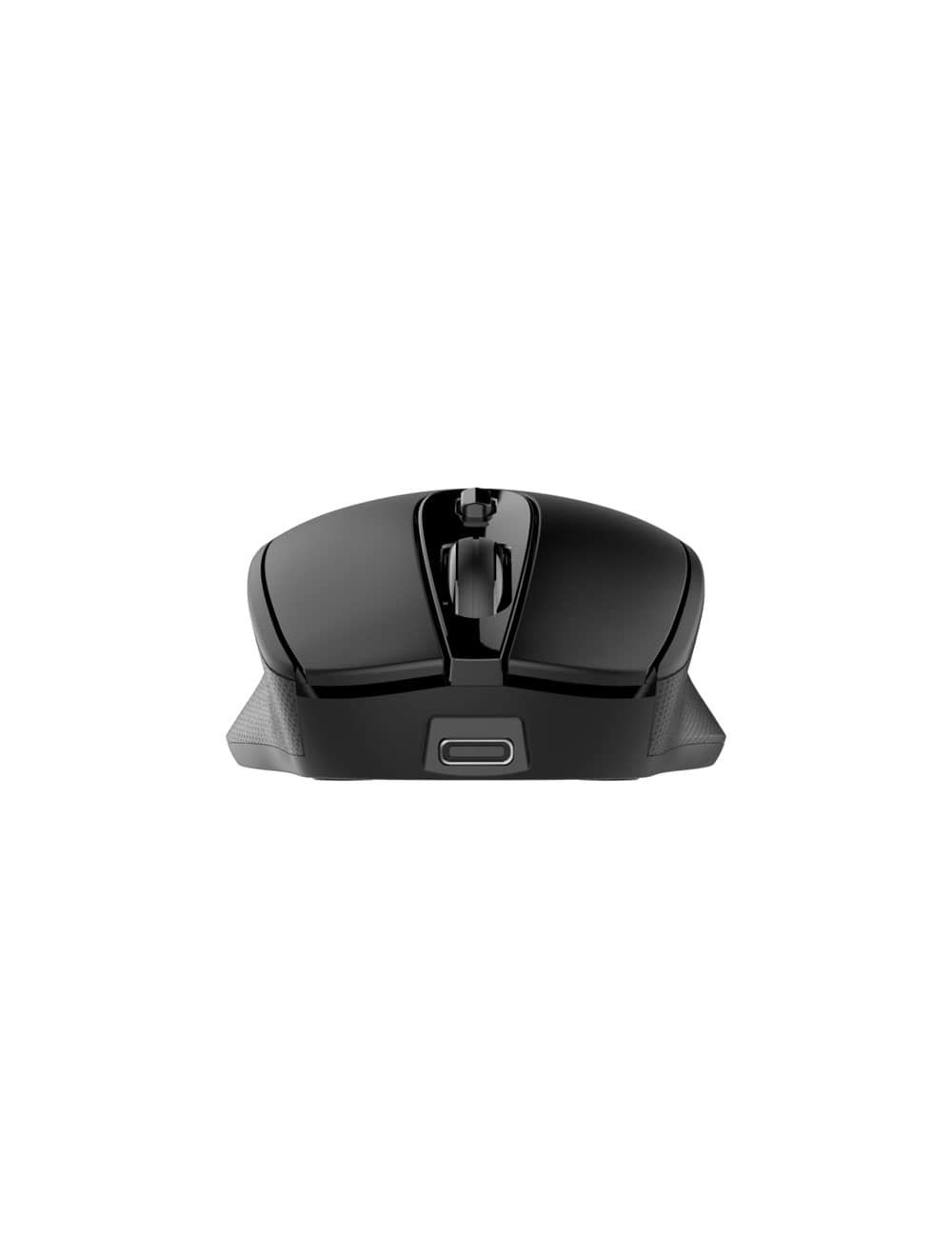 2B (MO186) Rechargeable 2.4GHz Bluetooth Mouse 800 - 1200 - 1600 - 2400 DPI - Black