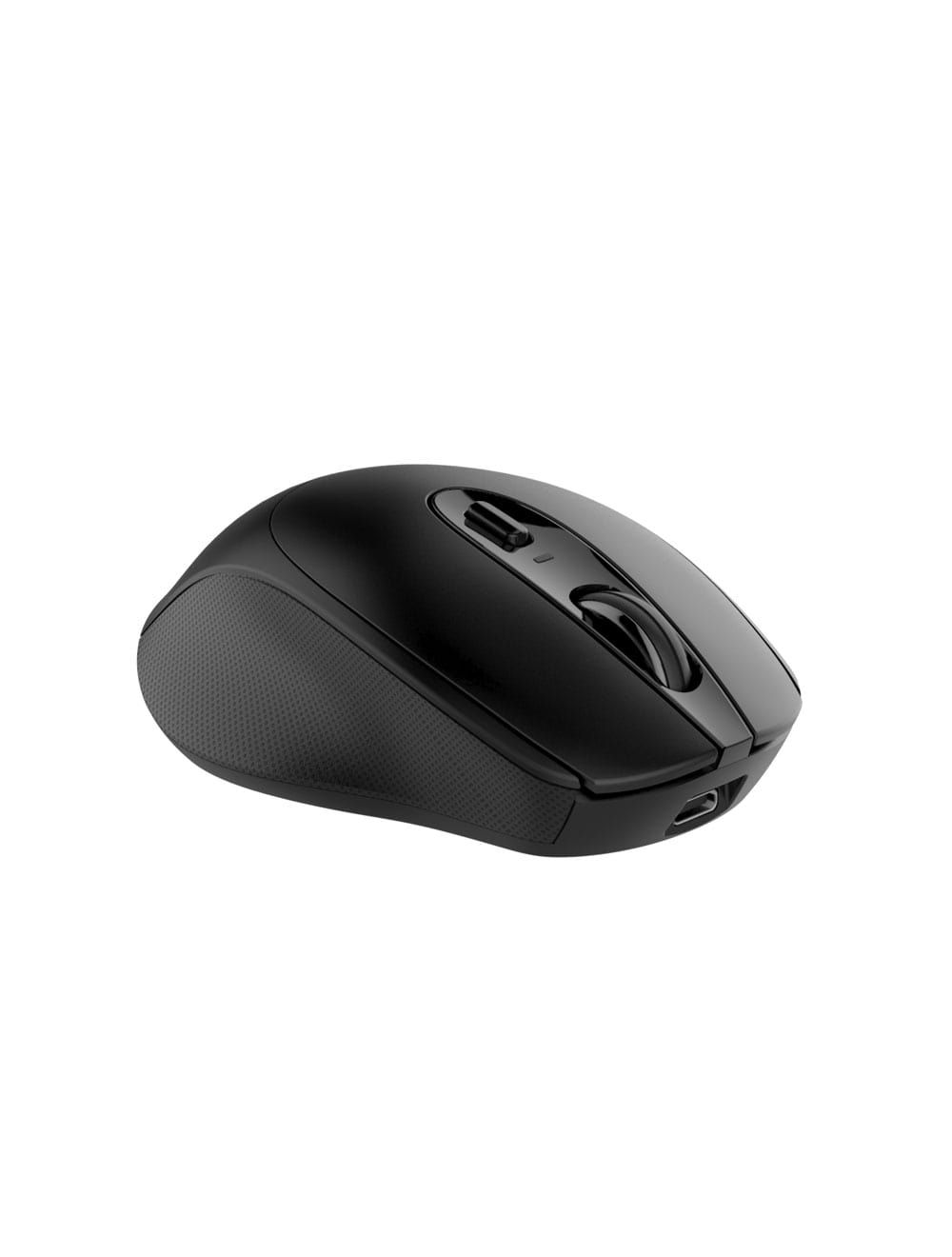 2B (MO186) Rechargeable 2.4GHz Bluetooth Mouse 800 - 1200 - 1600 - 2400 DPI - Black