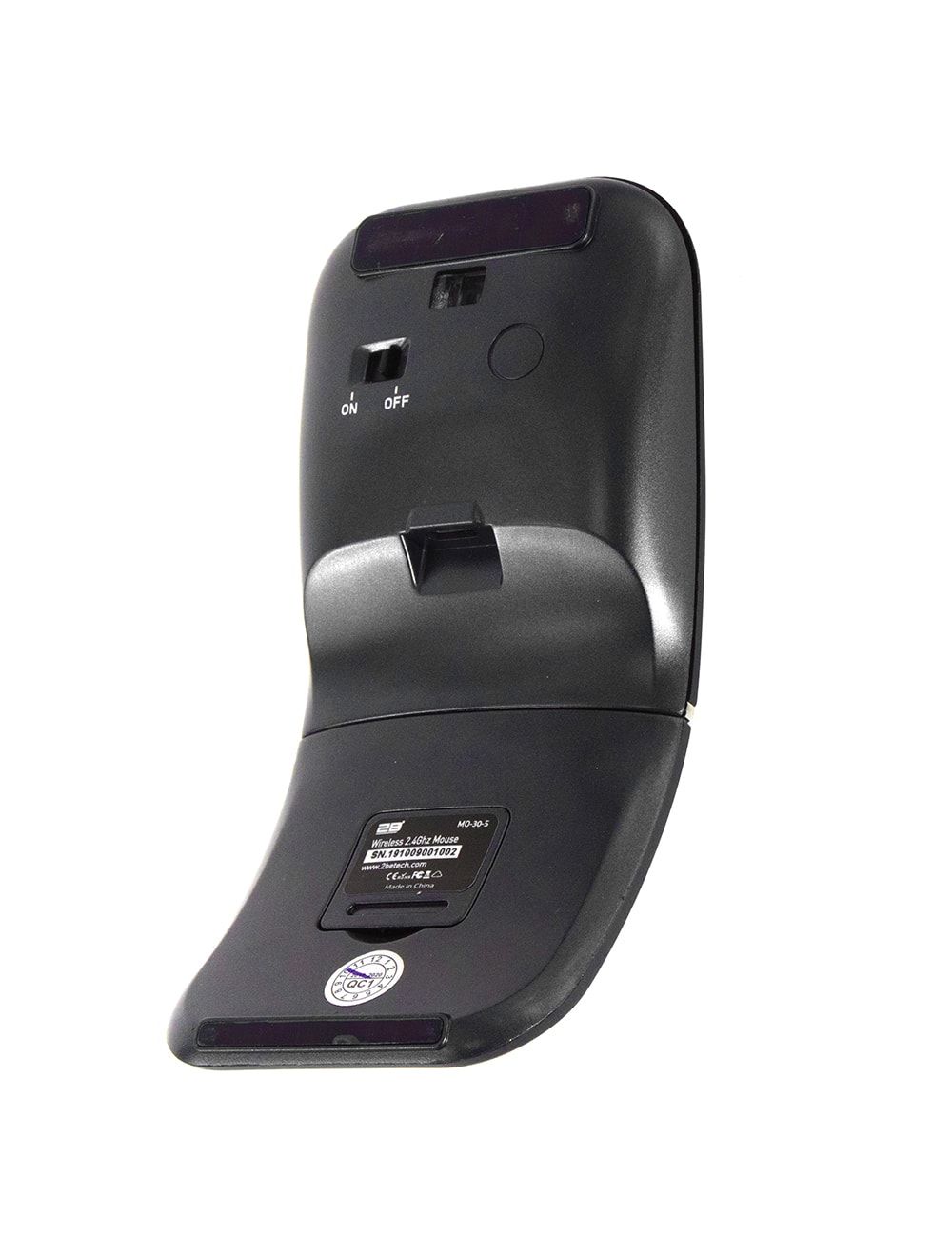 توبى (MO305) ماوس لاسلكي قابل للشحن 2.4GHz مع دقة 1200DPI، تصميم نحيف وعملي يناسب الكمبيوتر واللاب توب – 2B (MO305) Wireless Rechargeable Mouse 1200DPI.