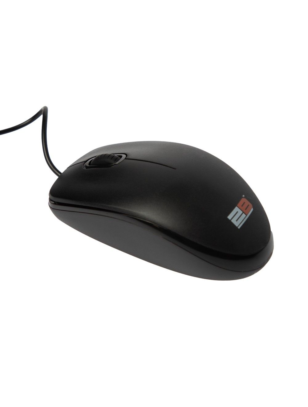 2B (MO663) - BlueTrack Wired Mouse - 2M - Black