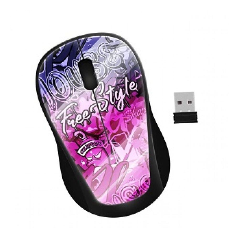 Cliptech XILENT GRAFFIT 1200DPI 2.4GHZ Wireless Silent Mouse CL-MOU-RZS866G-G2