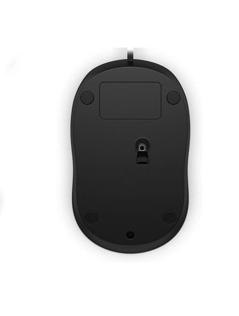 HP - Wired Mouse 1000 Black PN-4QM14AA