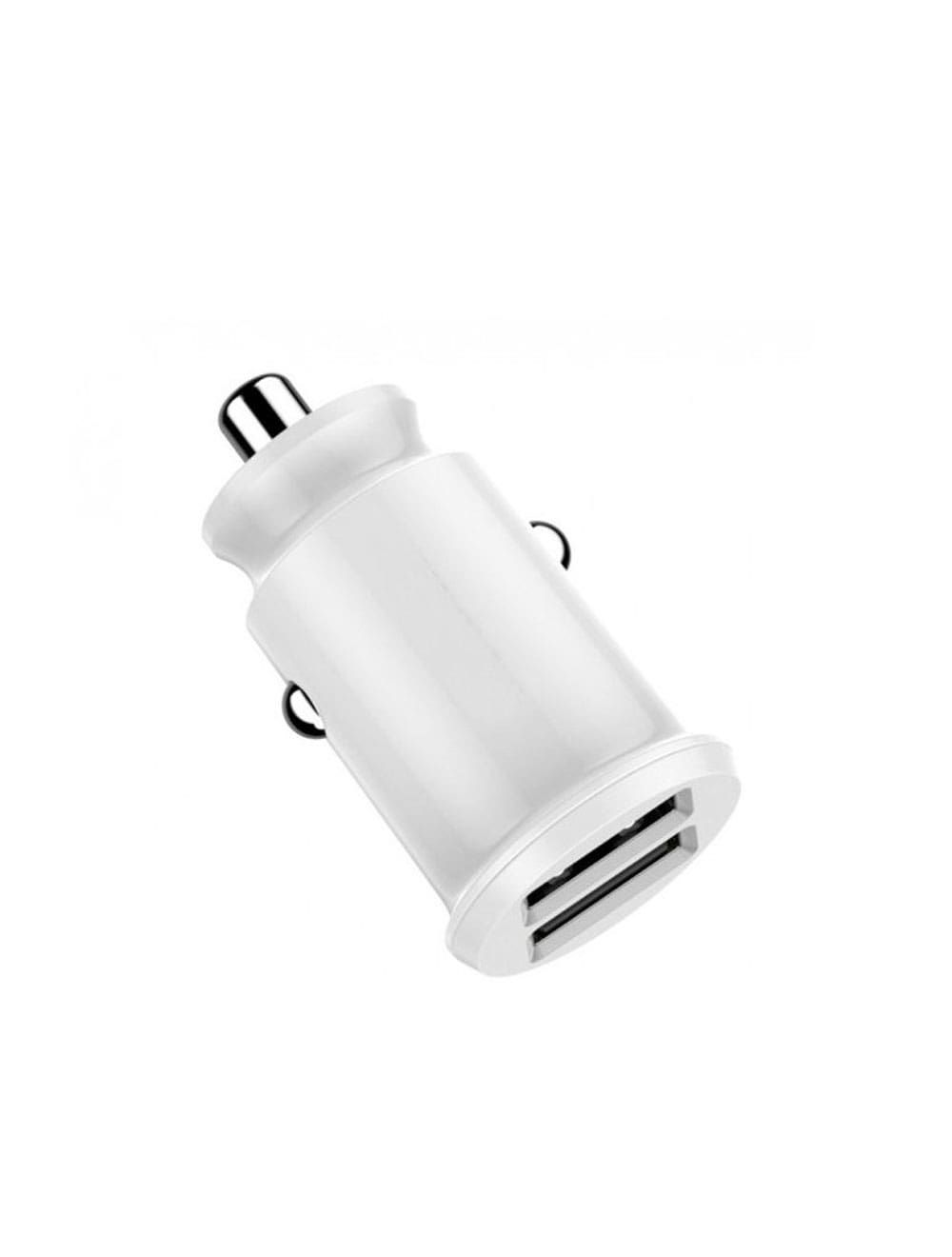 Devia Smart Series Dual USB Car Charger ( 3.1A, 5V, 2USB ) - White