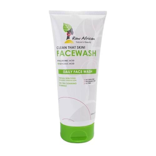 غسول african face wash من رو أفريكان ينظف البشرة ويرطبها بلطف ومناسب للحساسة، African face wash deeply cleanses and hydrates for fresh healthy skin.
