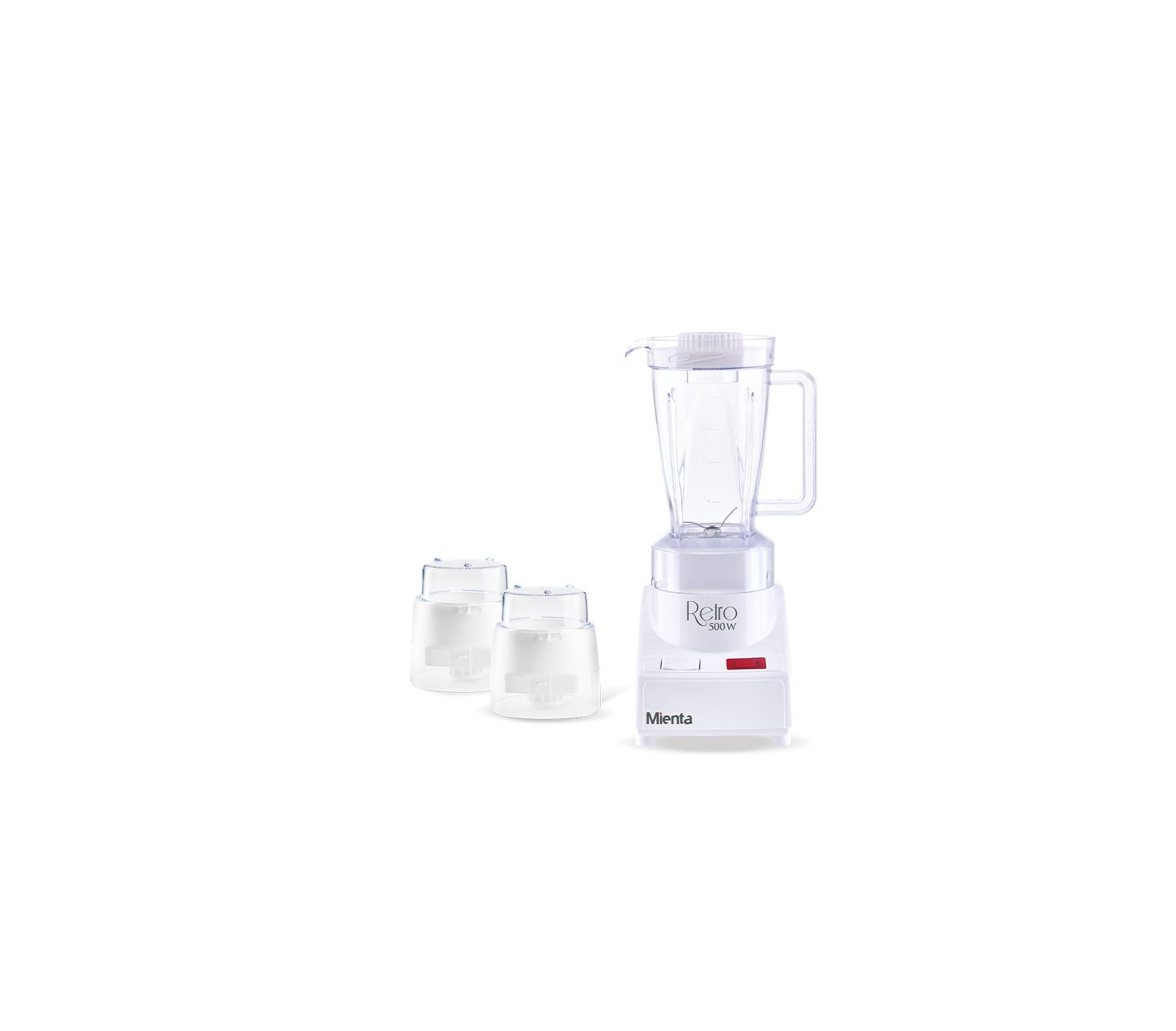 Mienta Blender 500 Watt, White, Bl-721