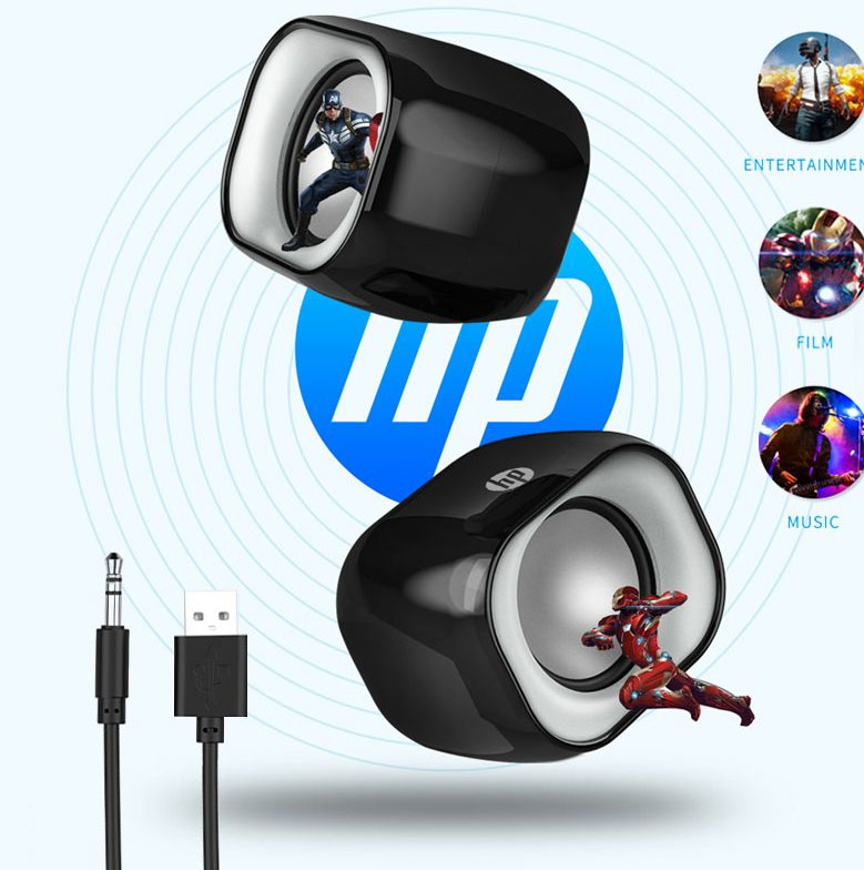 HP Wired Speaker 6W 2.0 USB Connection SP566